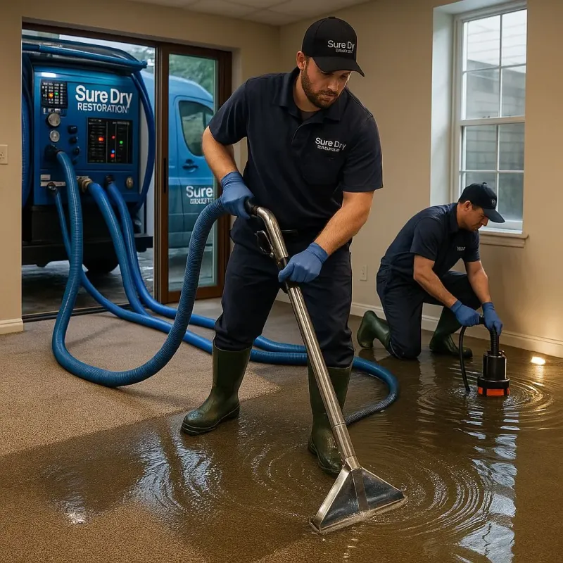 Water Extraction and Removal process in Peach County, GA